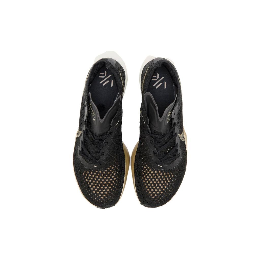 Nike Мужские кроссовки ZoomX VaporFly Next% 3 Black Metallic Gold Grain Oatmeal DV4129-001