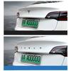 ABS Наклейка на багажник автомобиля Аксессуары Для Tesla SpaceX Model 3 Highland 2023 Model S Model X Model Y Model Y-Eur Roadster Bonina Coi
