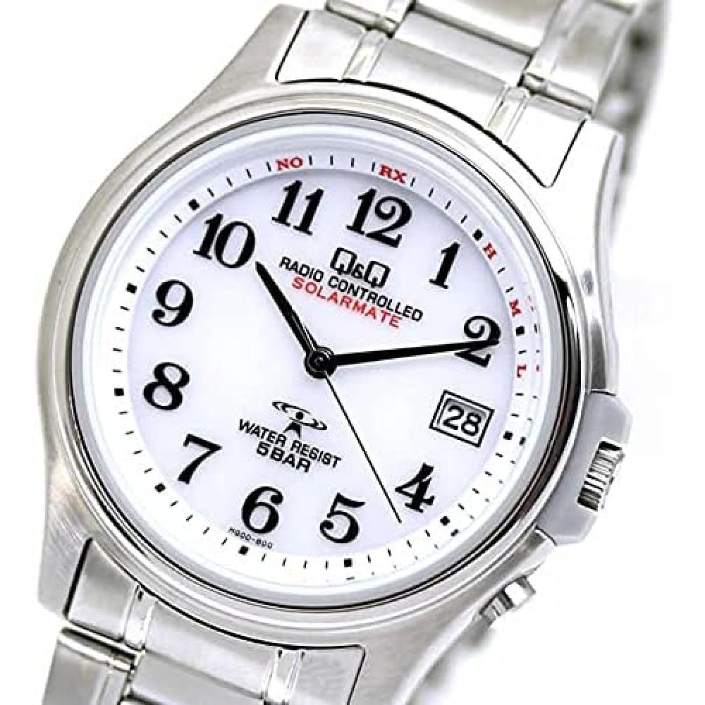 Citizen QQ [Citizen QQ] Часы Радиоуправляемые Часы Солнечные Радиоволны Солнечные QQ Hg00 800 Белые