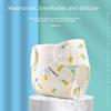 Waterproof Cartoon Print Cotton Diaper Pants - Newborn Anti-Leak Design