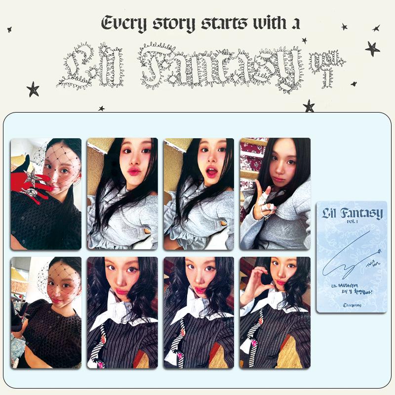 Сон Чэён "LIL FANTASY Vol.1" Карточка из альбома, Открытка, Специальная карточка, Набор счастливых карточек