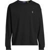 Polo Colorful Pony Embroidered Crew Neck Long Sleeve Sweatshirt Men Sweatshirt Black 710926612-002