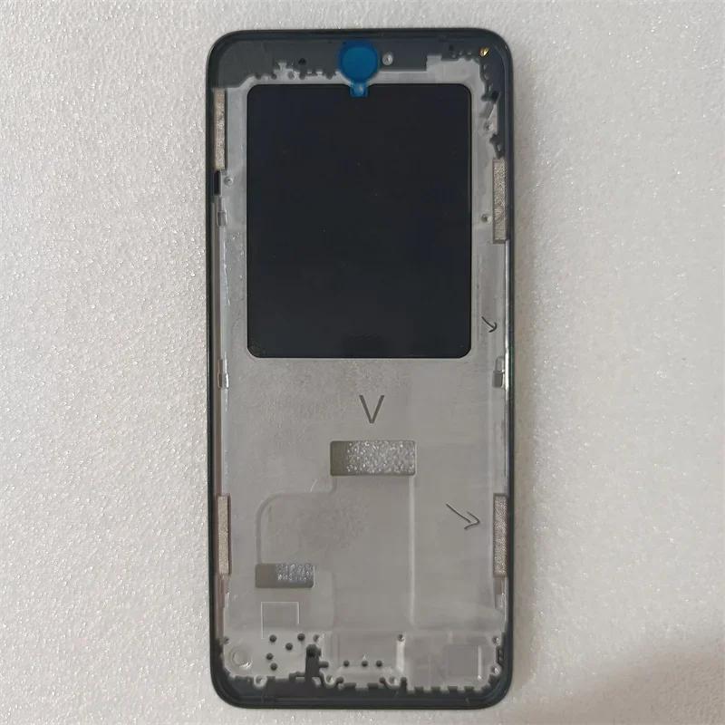 High-quality For Xiaomi Redmi 12 5G Housing LCD Front Frame Middle FrameBattery Back Cover Rear CoverCamera Lens Repair Parts