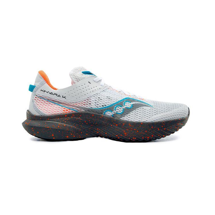 SAUCONY Мужские кроссовки для бега Kinvara 14 Белый Агава Гравий Низкие S20823-85