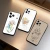 G-Нежная G-Девушка Пастельный Мягкий Силикон Черный Чехол, Чехол для Телефона Для iPhone 17,16,15,14,13,12,11 Plus,Pro Max,XS