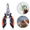 Stainless Steel Fishing Pliers Ergonomic Handle Ring Opener PE Line Cutter Hooks Remover Fishing Line Scissor Fishing Accessories