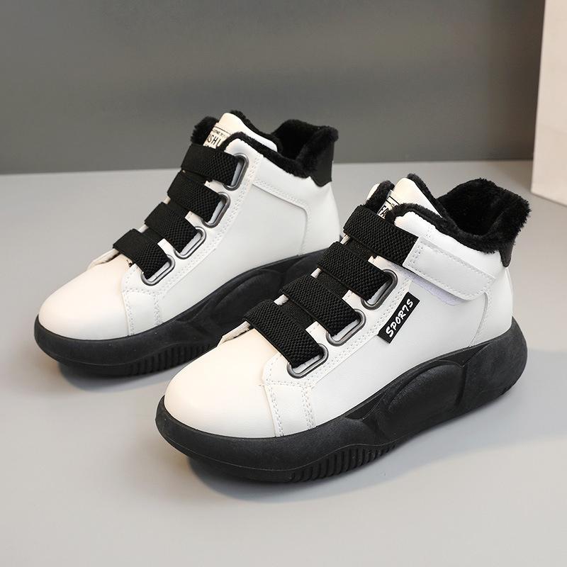 Зимние ботинки из короткого плюша, повседневные, на толстой подошве, женские кроссовки, дизайнерские женские плоские зимние ботинки, теплые женские ботильоны, Botas Mujer