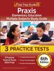 Книга Praxis Elementary Education Multiple Subjects Study Guide : 3 Practice Tests and Praxis 5001 Prep [6th Edition]