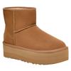 Shearling Thick Classic CLASSIC MINI PLATFORM 1134991 CHESTNUT US6 [UGG] Boots, Short, Sole, Suede, Mini, Platform, Casual, Women's, Shoes, (23.0cm)