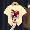 Spider Man Short Sleeved T-shirt, Boys' Top, Fashionable