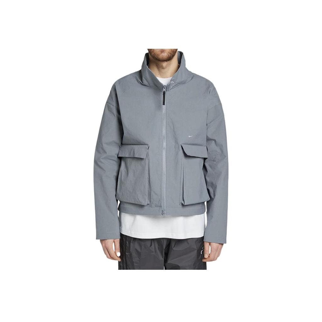 Nike Брюки XA Cold Wall Nrg и куртка со съемной молнией и длинными рукавами, верхняя одежда унисекс, серая AQ0430-065