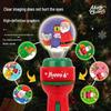 Christmas Kids Cartoon Projection Flashlight