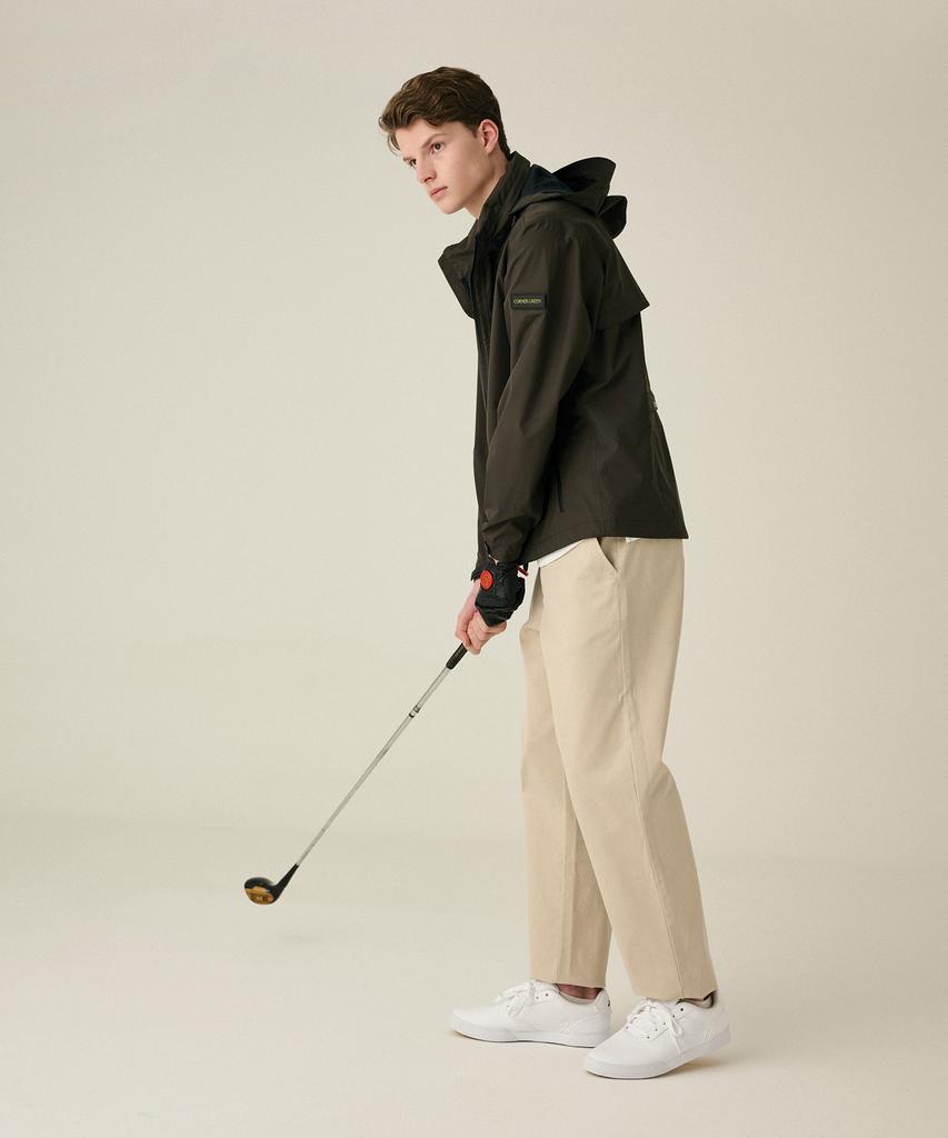 Corner Green Hybrid Golf Rain Jacket [Khaki] Mgj33Kha