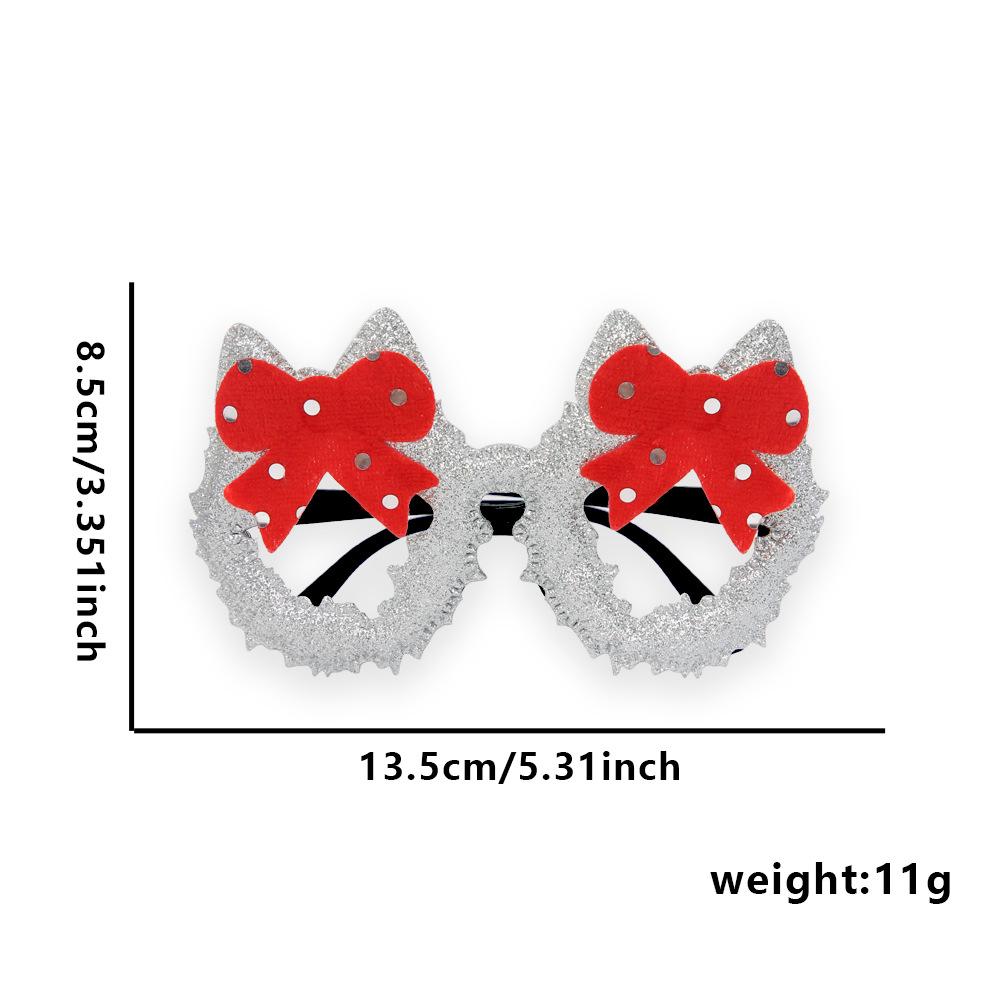 Christmas Party Eyeglass Frames: Santa, Snowman & Antler Designs for Kids