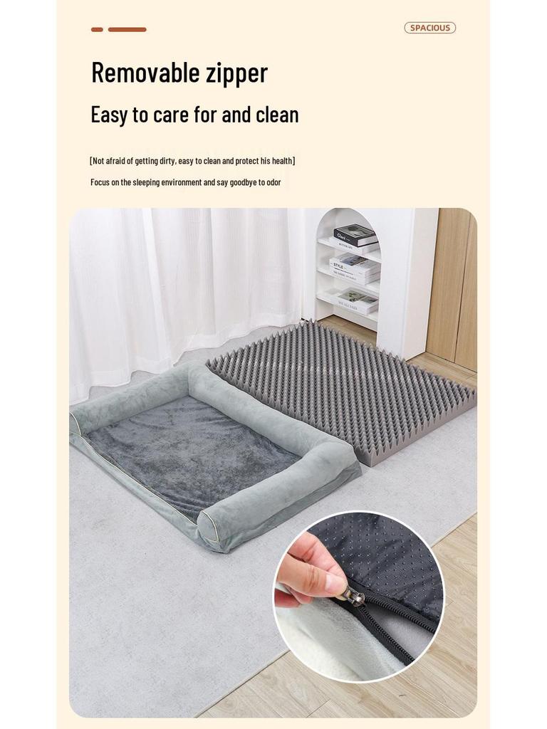 Всесезонная будка для собаки с губчатой лежанкой: Прохладно летом, тепло зимой