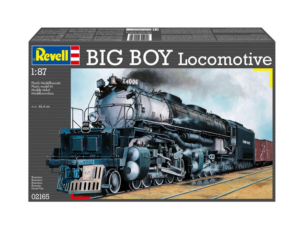 Модель паровоза Big Boy Revell 1/87 02165 Пластик