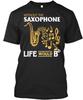 Футболка «Без саксофона», сделано в США, размеры от S до 5XL
