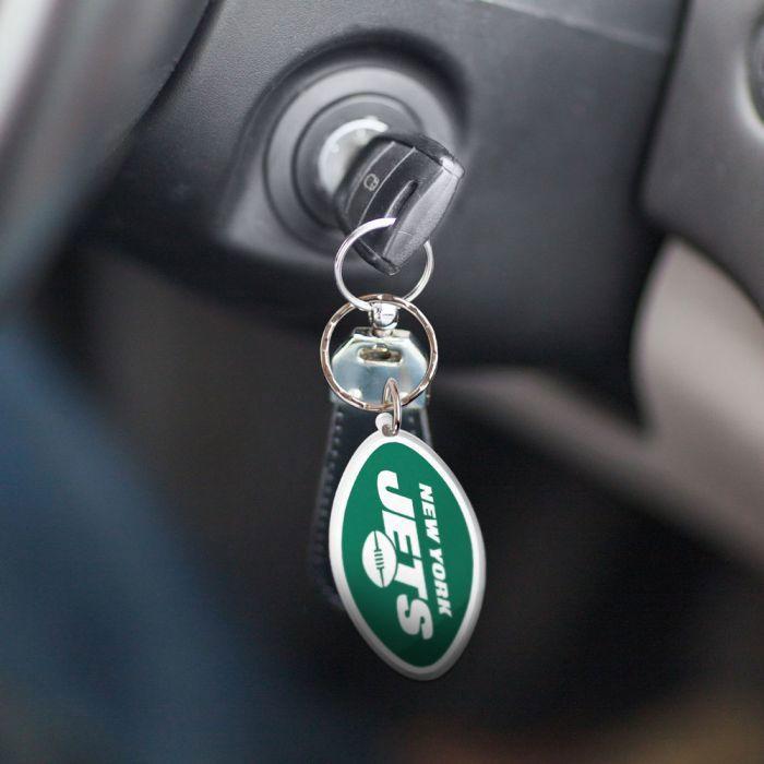 Porte-clés - WINCRAFT - NFL Las Vegas Raiders - Métal - Pendentif Plastique Réfléchissant - Multicolore