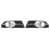 Pair of Fog Light Bezel Impact Resistant Strong Protection 25887505 for Verano Base Sport Touring