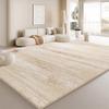 Large Size Living Room Decoration Soft Carpet Cream Style Rugs for Bedroom Thick Washable Bedside Floor Mat Home Fluffy Soft Rug
