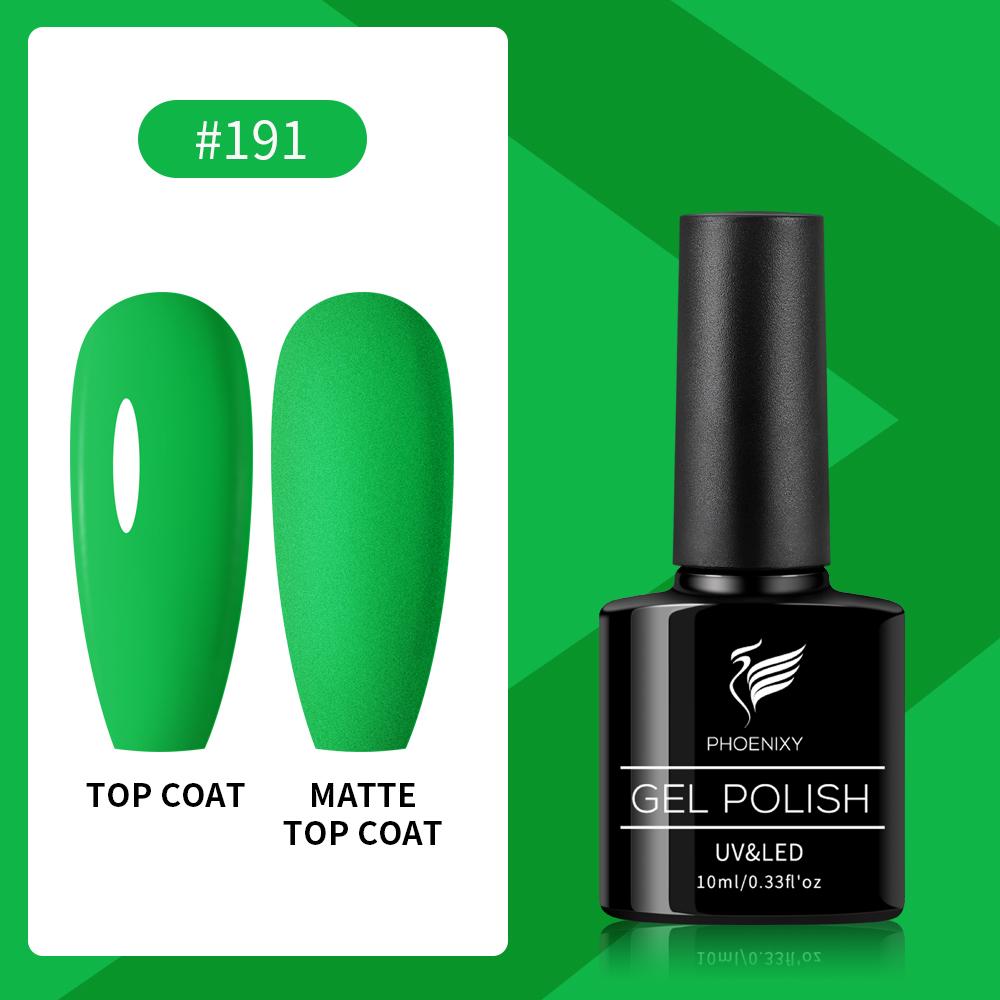 PHOENIXY 10 мл Гель-лак Полуперманентный Гель-лак Цвет Замачиваемый УФ LED Гель Материал для Нейл-арта