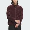 adidas FW24 Теплая тканая серия Модная двусторонняя спортивная повседневная куртка Унисекс Куртка темно-серо-коричневая JI6655