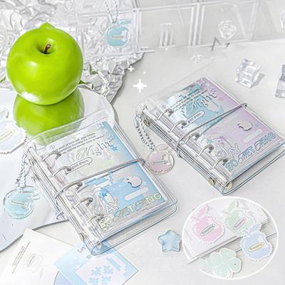 Мини-блокнот M5 Pocket Binder, портативная ручная бухгалтерская книга, бухгалтерская книга, блокнот с отрывными листами, Studnet