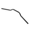Akozon Motorcycle Handlebars, 22mm Universal Retro Style Motorcycle Tracker Drag Bar Replacement Parts for Bikes (Black)