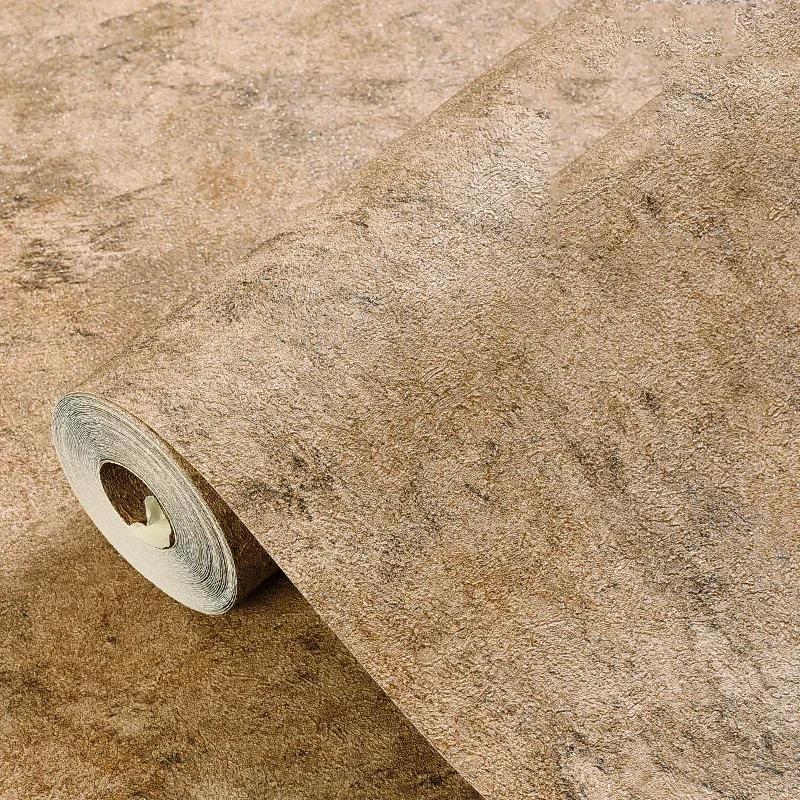 Обои в скандинавском стиле, серый цемент, современные простые однотонные обои для спальни, гостиной, диатомовая глина, индустриальный стиль