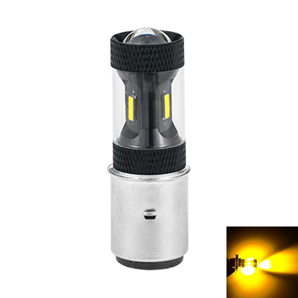 H4 H6 P15D BA20D противотуманная фара для мотоцикла светодиодная фара ближнего света светодиодная фара дальнего света для мотоцикла фары освещения