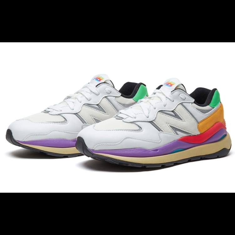 57/40 New Balance 'Munsell White Vivid Cactus' M5740LA
