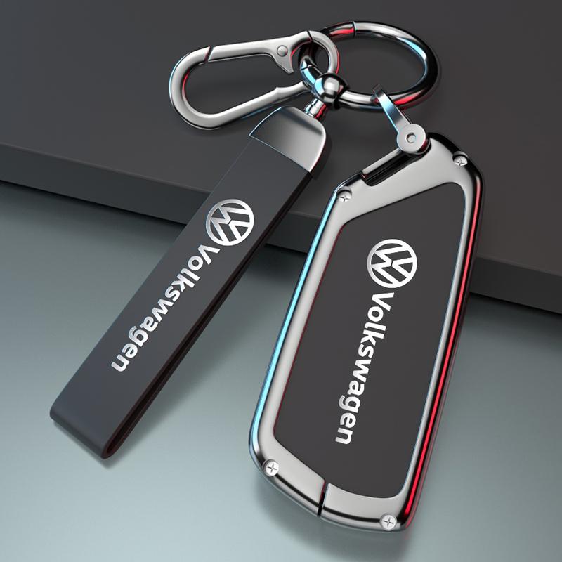 Для VOLKSWAGEN VW для Volkswagen Tiguan VW Golf 7 4 5 Mk4 6 MK7 для Skoda Octavia A7 для Seat Leon Ibiza Altea Металлический чехол для автомобильного ключа