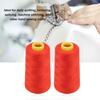 4pcs High Strength Polyester Sewing Thread Red Overlock Thread Quilting Thread  For Sewing Machines