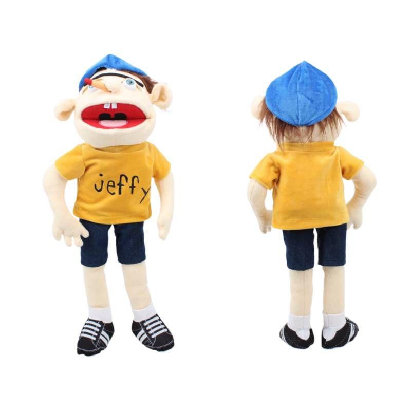 58cm/22.83in Jeff Puppet – Handmade Soft Polyester Material – Parent-child Play