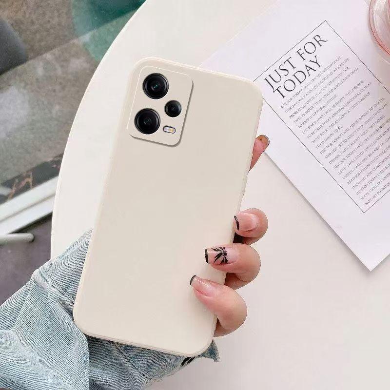 Для Xiaomi Redmi Note 12 5G POCO X5 5G Квадратный Силиконовый Чехол для Телефона Redmi Note12 Pro Pro+ Plus 5G Ударопрочный Защитный Чехол