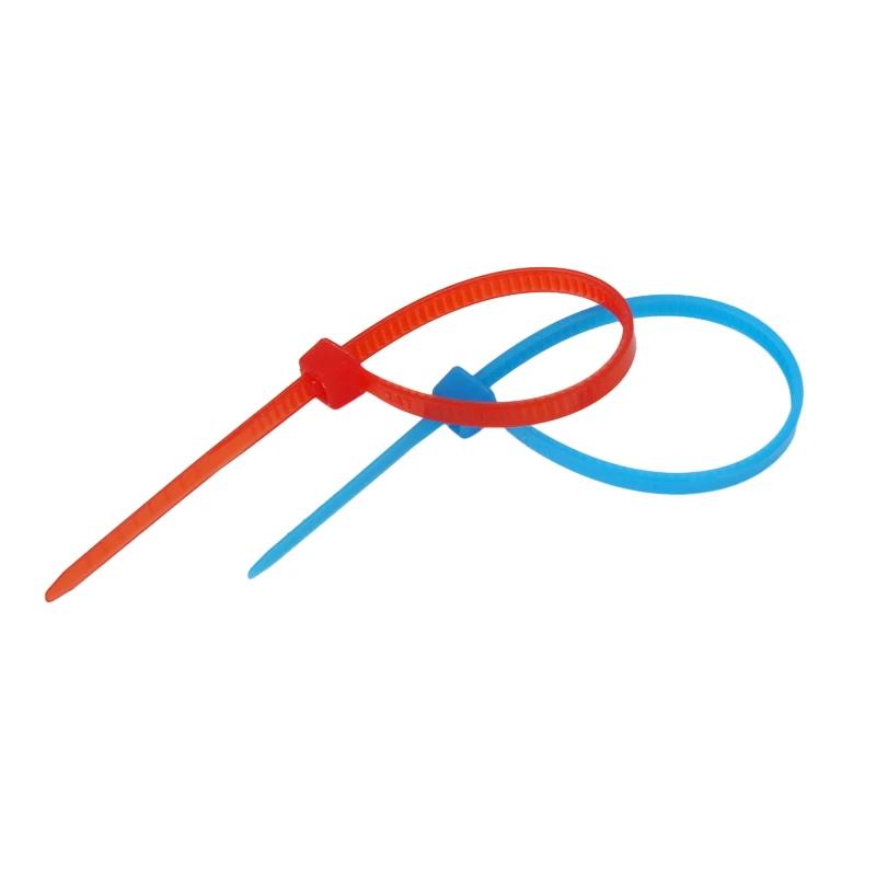 100-600Pcs Color 3x100mm Nylon Black Self-Locking Cable Ties Color Plastic Zip Ties Cable Ties Cable Organizer Wire Strap