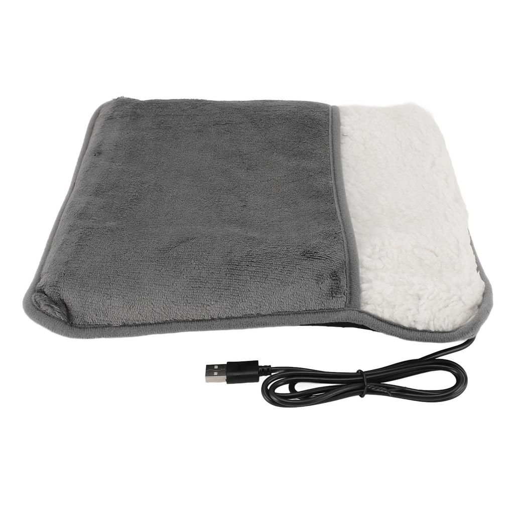 Электрическая грелка для ног с постоянной температурой, USB-разъем, моющаяся, портативная грелка для ног для дома и путешествий