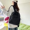 Large Capacity Backpack Women's Fashion Lightweight Cloth Bag Travel Backpack Women's Nylon Ultra-light Waterproof Travel Schoolbag