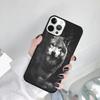 Animal The Wolf Howl Phone Case Cover For iPhone 16 15 14 SE 2020 XR XS 11 12 13 Mini Pro MAX Plus