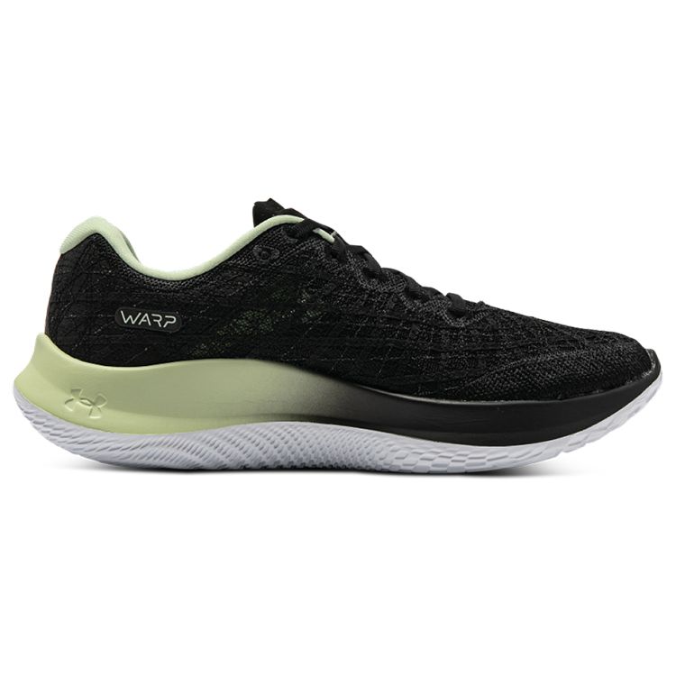Under Armour Flow Velociti Wind 2 Comfortable Fabric Low-Top Casual Running Shoes Men Sneaker Black Green 3025652-003