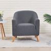 Club Sofa Cover Solid Bar Chair Cover Club Chair Cover Stretch Arm Chair Slipcover Study Tub Chair Cover For Living Room