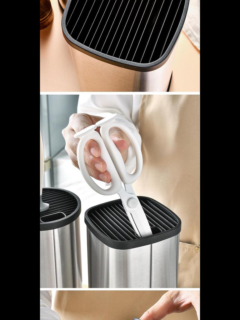 Многофункциональный держатель для хранения кухонных ножей из нержавеющей стали