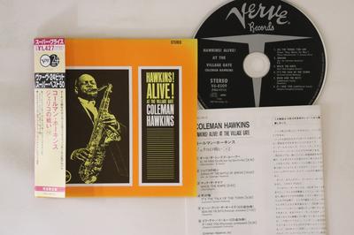 CD КОУЛМЕН ХОКИНС - Хокинс! Живой! В The Village Gate POCJ9215 VERVE 2000 Япония Оби Джаз Б/У