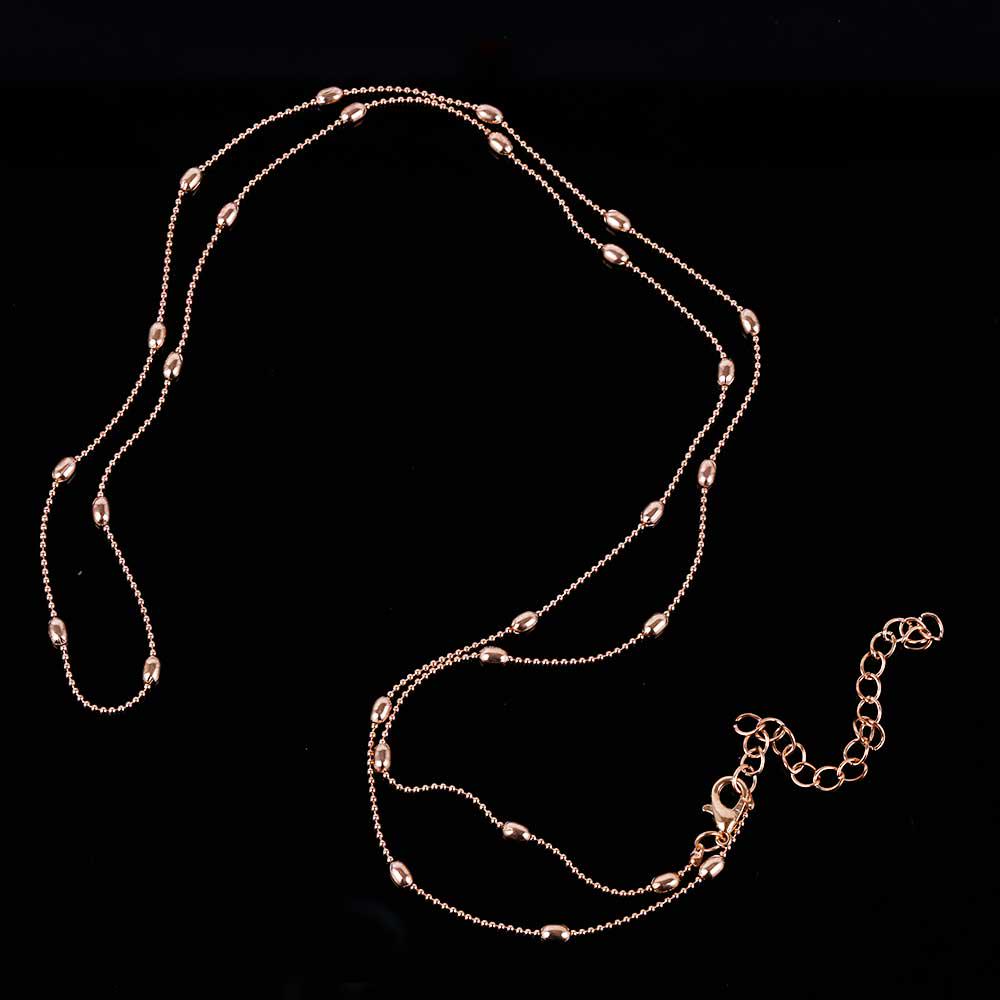 Women Fashion Summer Belly Necklace Bead Body Jewelry Waist Chain