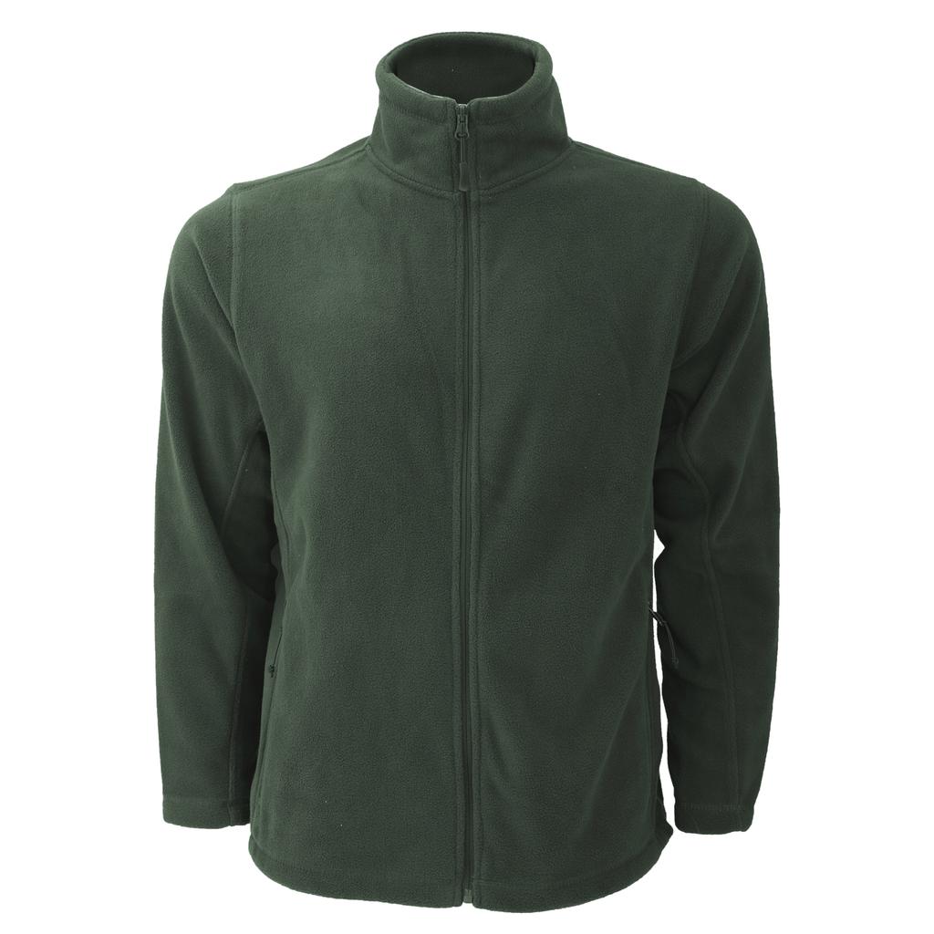 Russell Mens Full Zip Outdoor Fleece Jacket