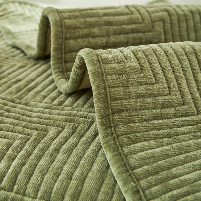 Однотонные чехлы для диванов, утолщенные полотенца из синели, чехлы для диванов в гостиную, накладки на эркерные окна, чехлы для диванов в форме буквы L, домашний декор