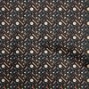 Cotton Flex Black Fabric Sports  Quilting Supplies Print Sewing Fabric By The Yard 40 Inch