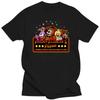 Футболка FNAF Эстетическая одежда Футболка Короткие рубашки с изображением кошек Винтажная одежда Черные футболки Мужские