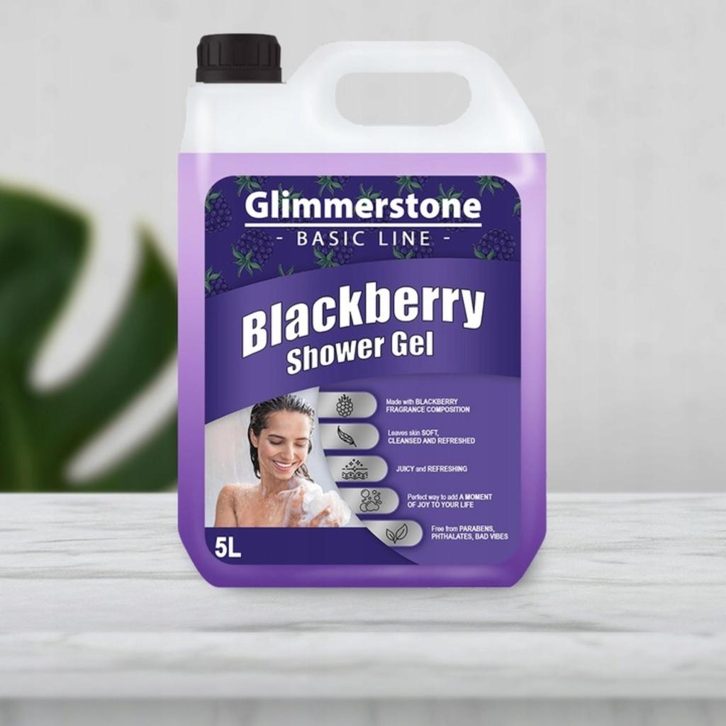 Blackberry Bath Shower Gel 5L Den
