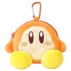 Factory Kirby Waddle Dee Plush Zipper Mascot with H165 X W140 X D75mm T's Carabiner, Approx. (excluding Carabiner), HK-5546737WD